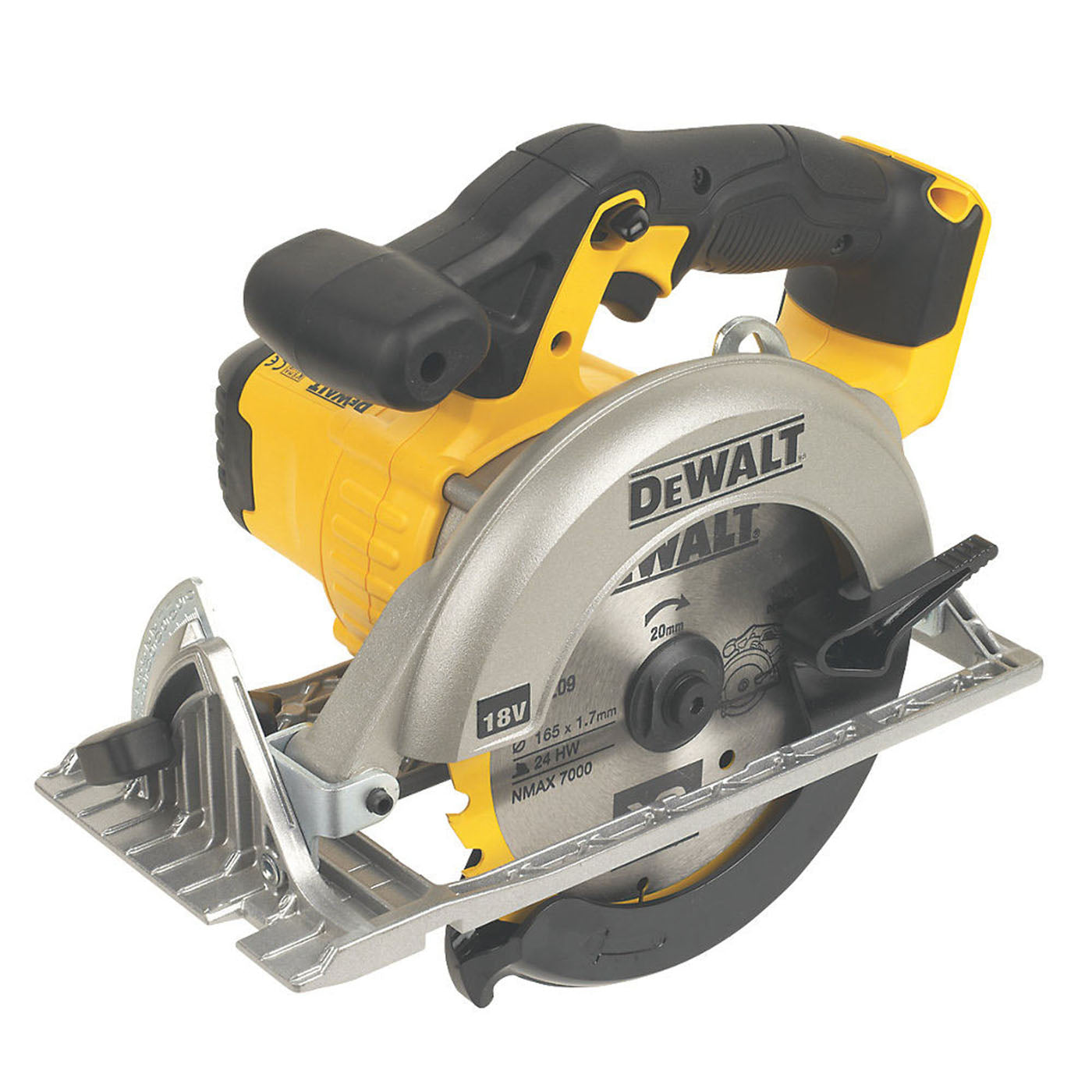 Dewalt Circular Saw Cordless 18V Li-Ion DCS391 Wood Cutting 165mm Body Only - Image 1
