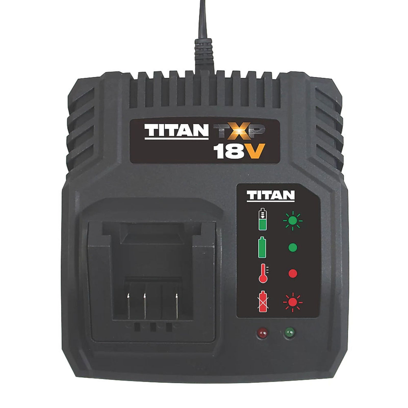 Titan Battery Charger TTB805CHR Fast Charging TXP 4A 18V Li-Ion Batteries 240V - Image 1
