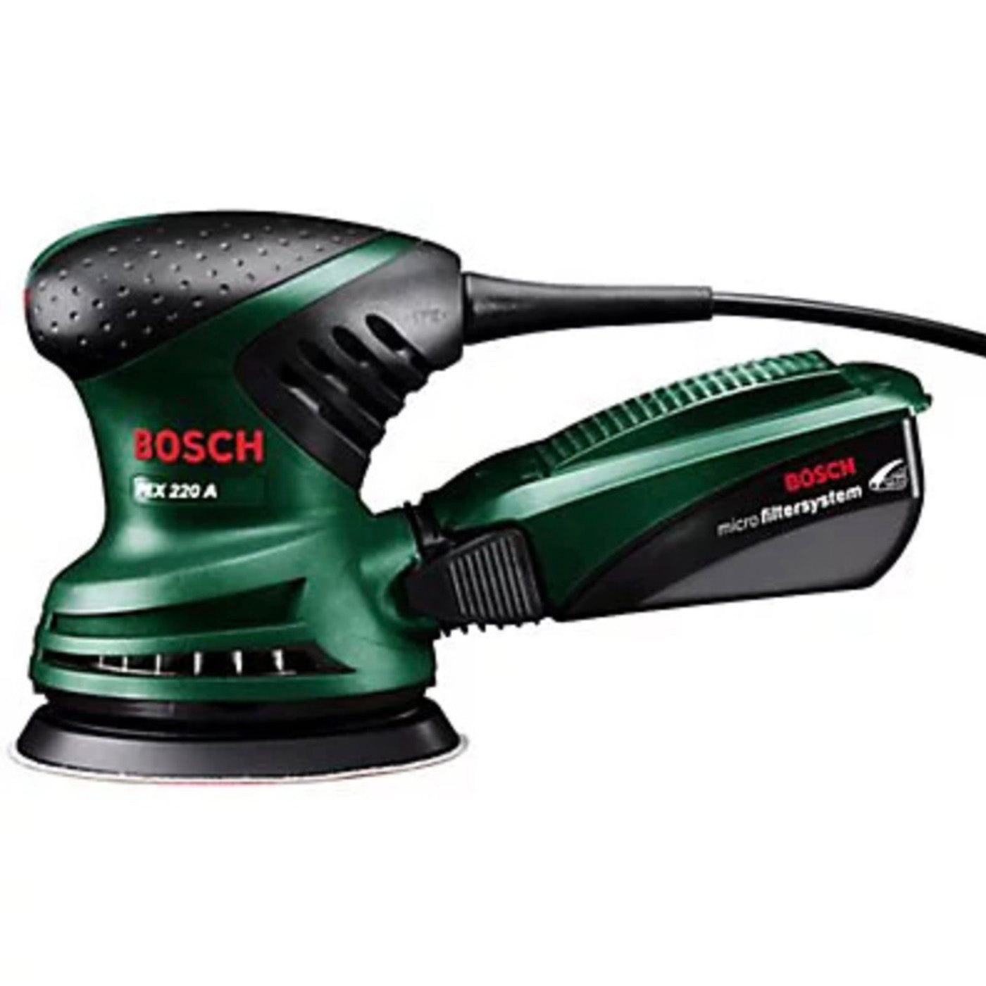 Bosch Corded Random Orbit Sander 220W PEX 220A 125mm Sanding Disc - Image 5