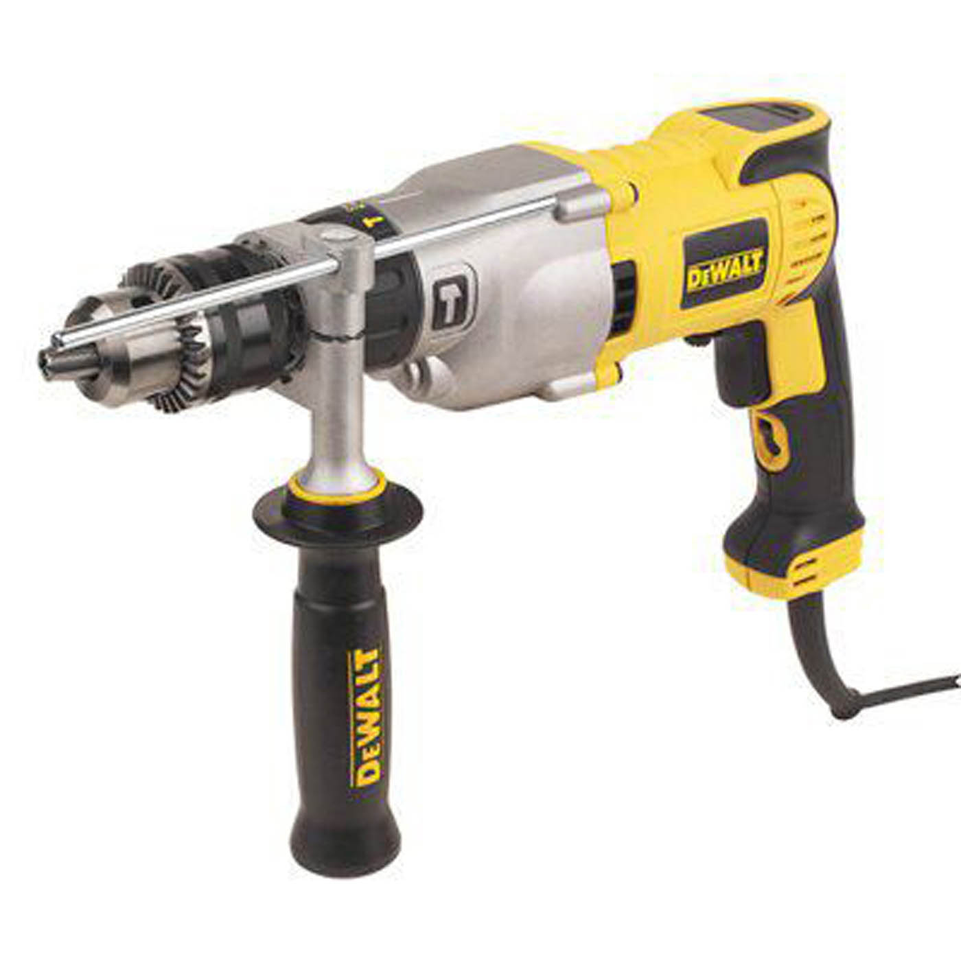 DeWalt Percussion Drill D21570K-GB Corded Electric Hammer Heavy Duty 240V 1300W - Image 2