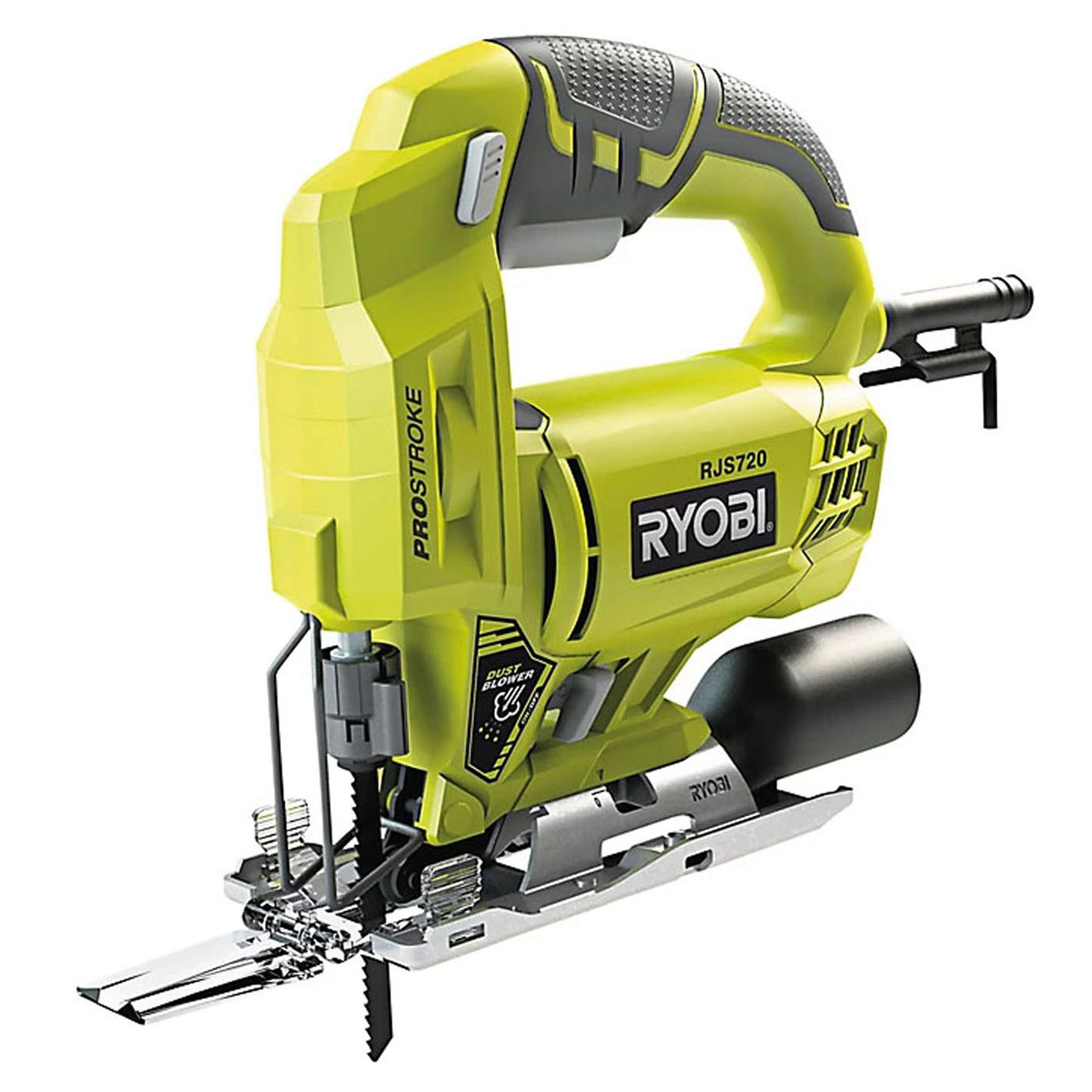 Ryobi Corded Jigsaw RJS720-G Brushed Electronic Brake With Wood Blade 500W 240V - Image 1