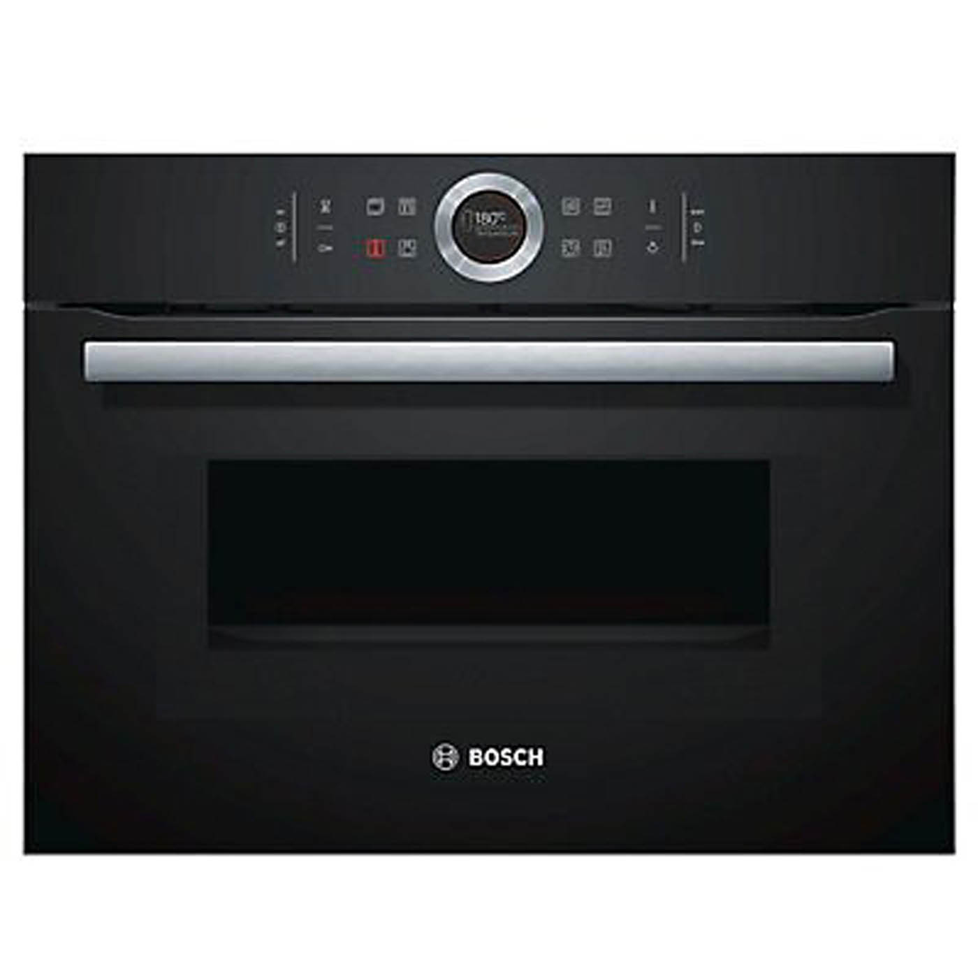 Bosch Oven With Microwave 45L Built-in CMG633BB1B Black Compact Integrated - Image 1