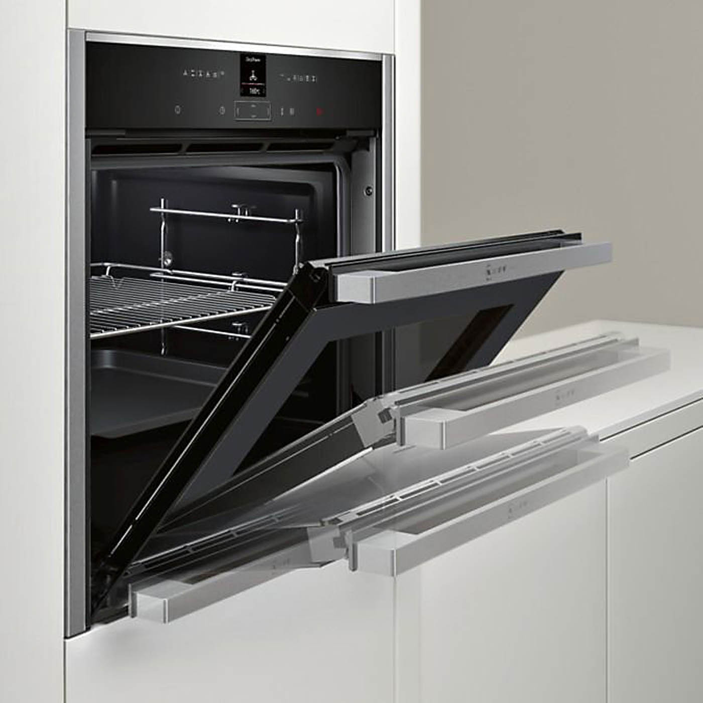 Neff Single Oven Built-in 71L Electric B57CR22N0B Pyrolytic Slide And Hide - Image 6