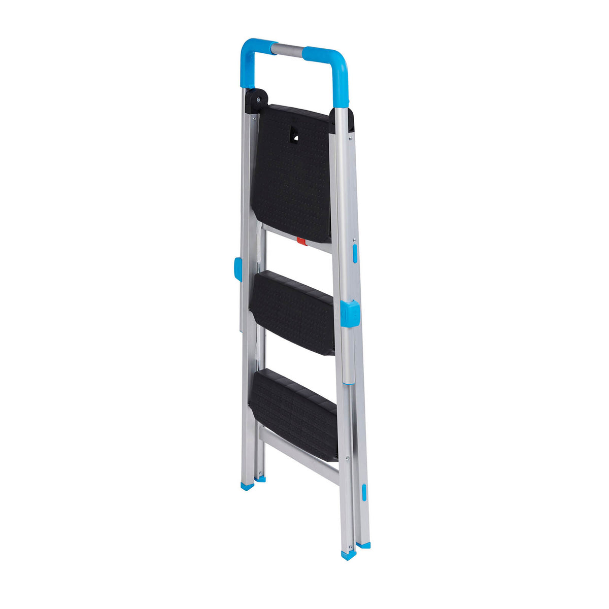 Mac Allister 3 tread Aluminium Foldable Step stool (H)1.1m - Image 2