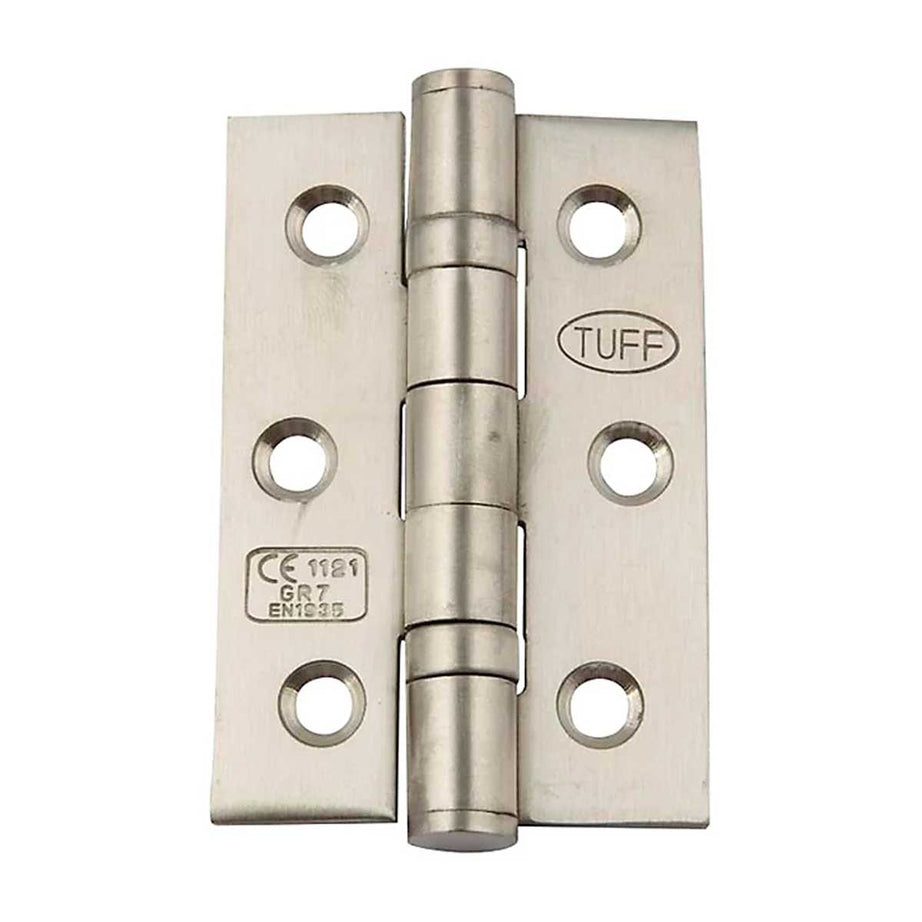 Butt Door Hinge CE7 Internal Stainless Steel Satin Medium Door (L)76mm 20 Pack - Image 2