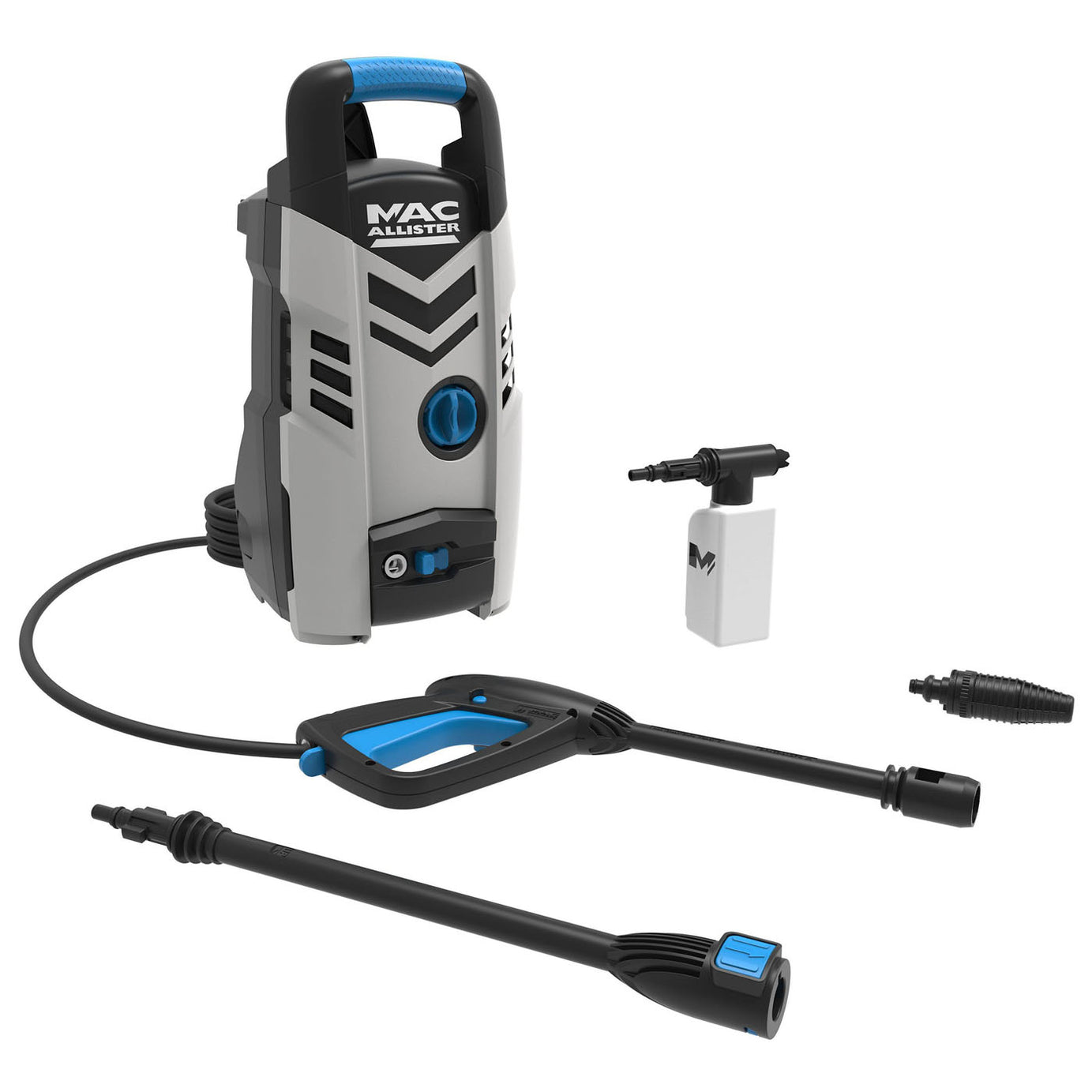Mac Allister High Pressure Washer Electric MPWP100D-3 Jet Garden Car Patio 1.3kW - Image 5