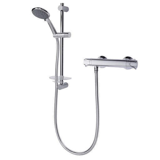 Triton Thermostatic Mixer Shower Benito Chrome Effect Bathroom Sleek Design - Image 1