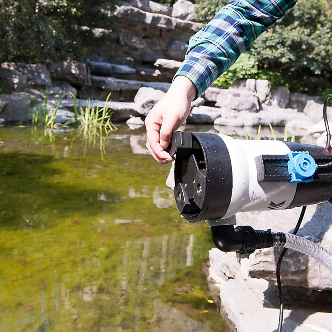 Clean Dirty Water Pump 3 In1 Automatic ON OFF Multi Function Portable 550W 230V - Image 4