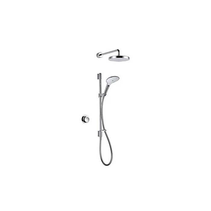 Mira Smart Shower System Mixer Twin LED Round Head Thermostatic Remote Control - Image 2