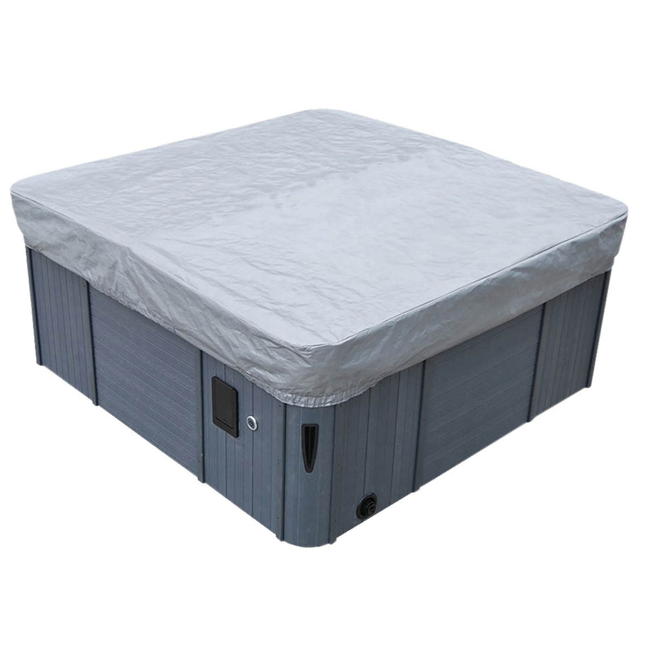 Canadian Spa Hot Tub Cover Guard Square Plastic Waterproof Protector W198xL198cm - Image 1