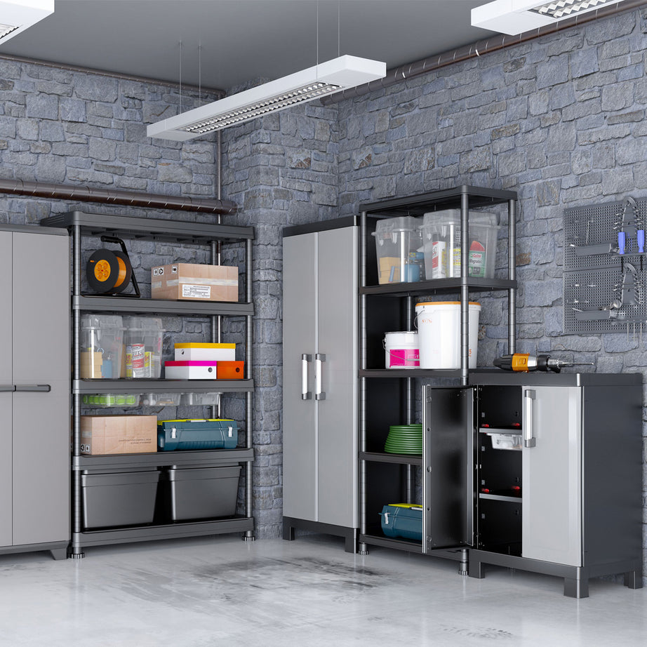 Form Links Utility Storage Cabinet 4 Shelf Polypropylene Tall (H)1820mm (W)650mm - Image 4