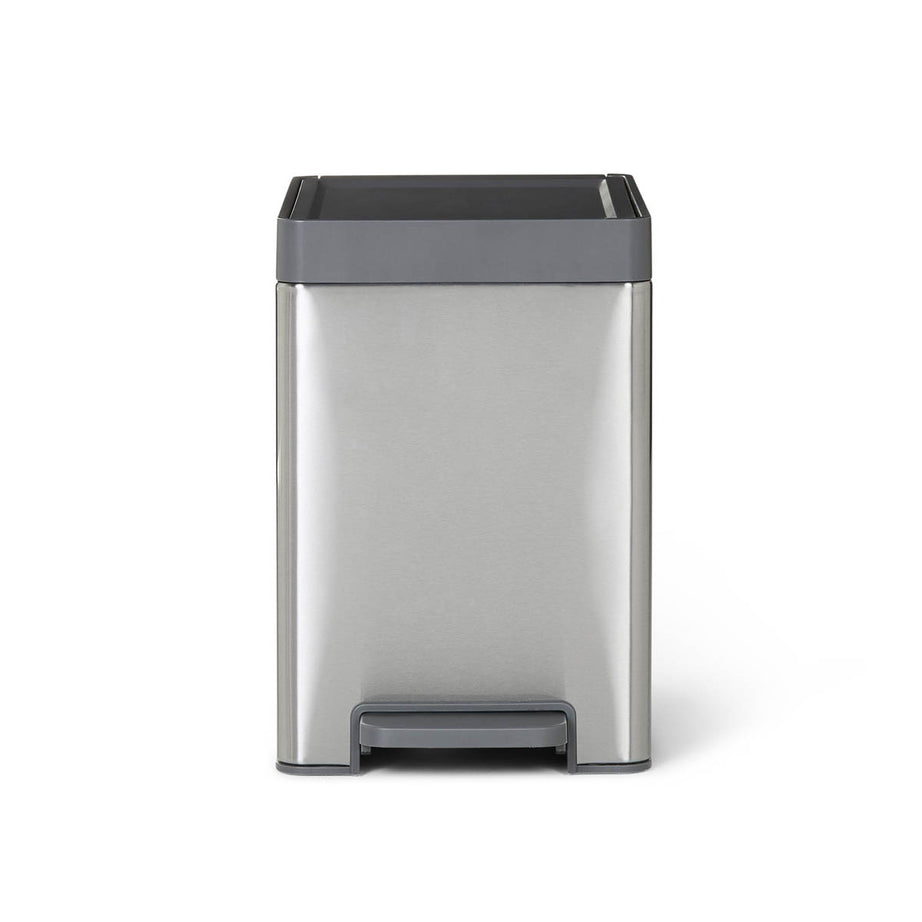 Kora Pedal Bin Kitchen Soft Close Anthracite Internal Container Metal 14L - Image 1