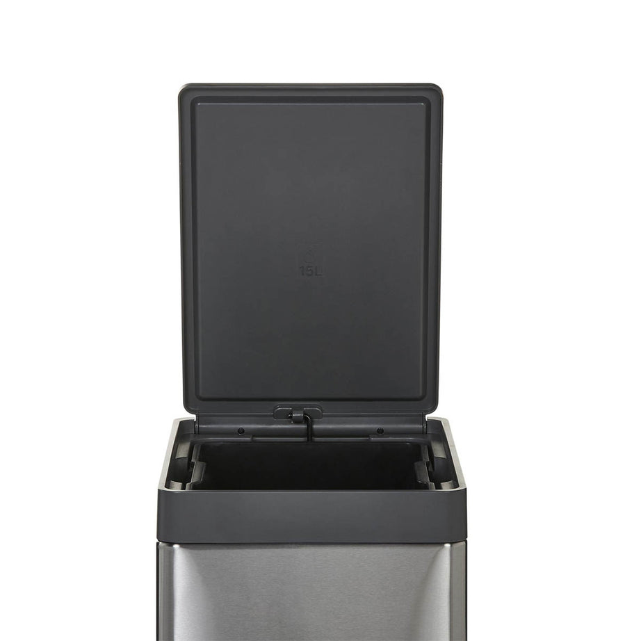 Kora Pedal Bin Kitchen Soft Close Anthracite Internal Container Metal 14L - Image 4