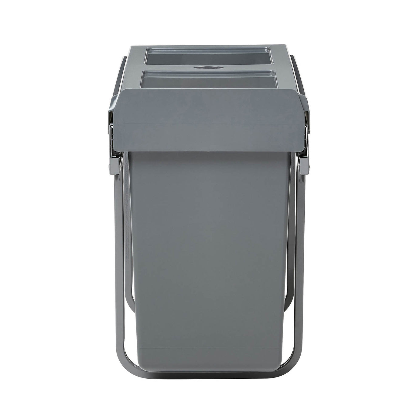 GoodHome Vigote Anthracite Integrated Kitchen Pull-out bin, - 26L - Image 2