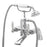 GoodHome Bath Filler Shower Mixer Tap Chrome Traditional Bathroom Home 5bar - Image 2