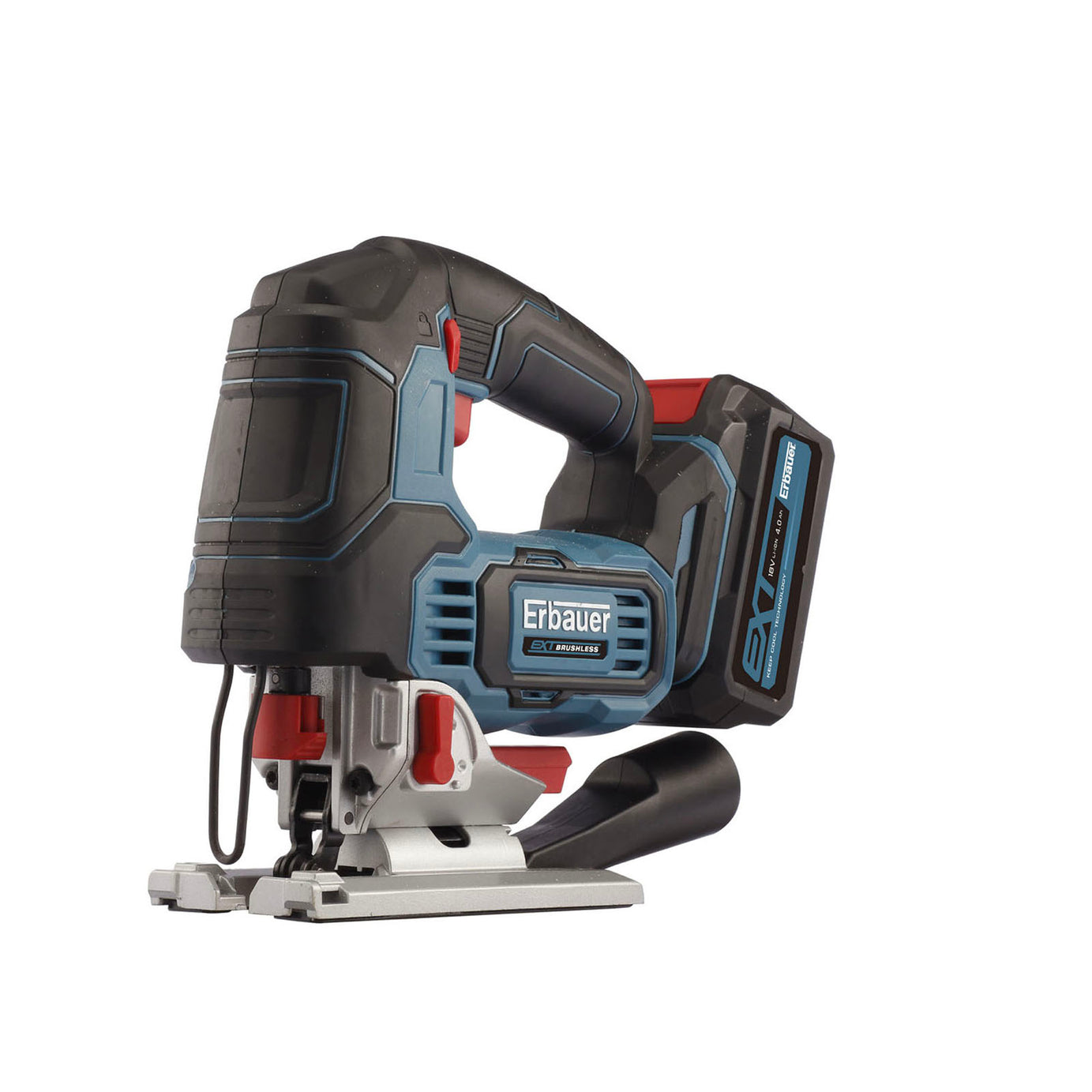 Erbauer Jigsaw Cordless 18V 4Ah Li-Ion EJS18-Li Variable Speed Brushless Compact - Image 1
