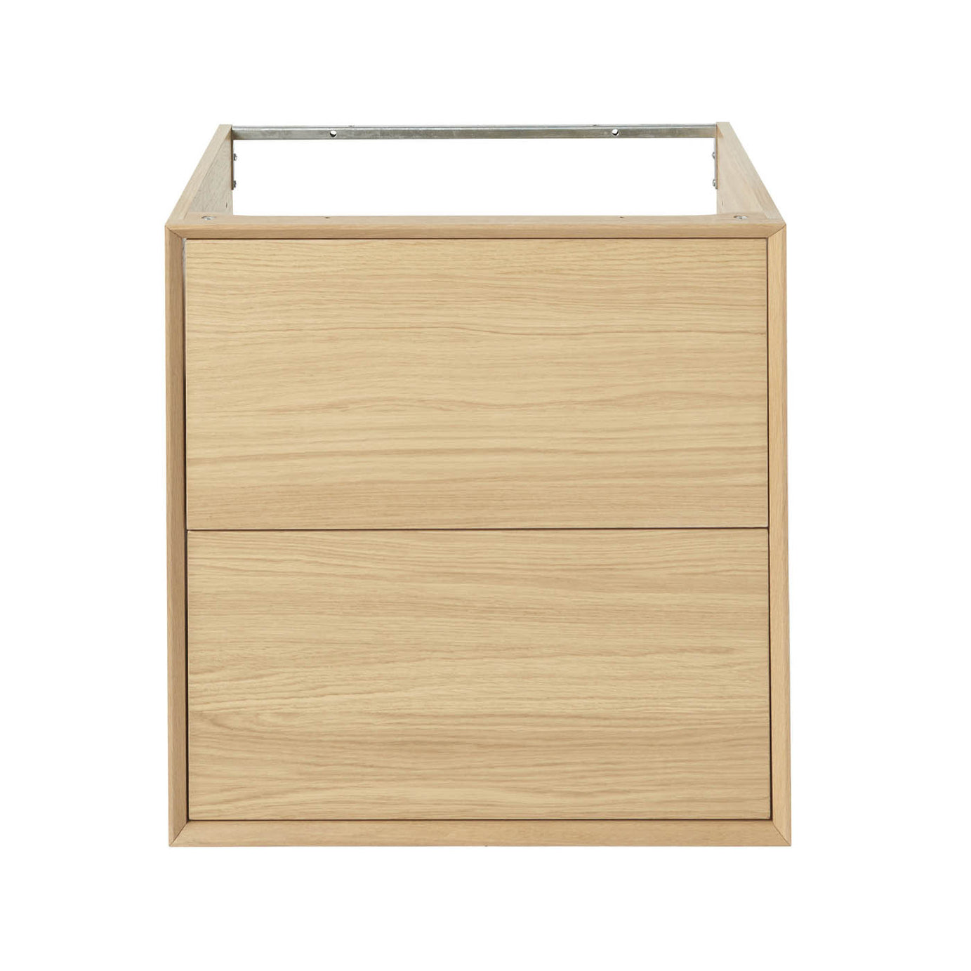 GoodHome Avela Matt Oak effect Wall-mounted Bathroom Vanity unit (H) 600mm (W) 600mm - Image 2