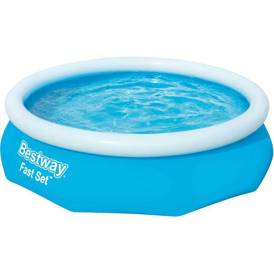 Bestway Swimming Pool Set Inflatable with Pump 3.05m x 0.76m Blue Paddling - Image 5