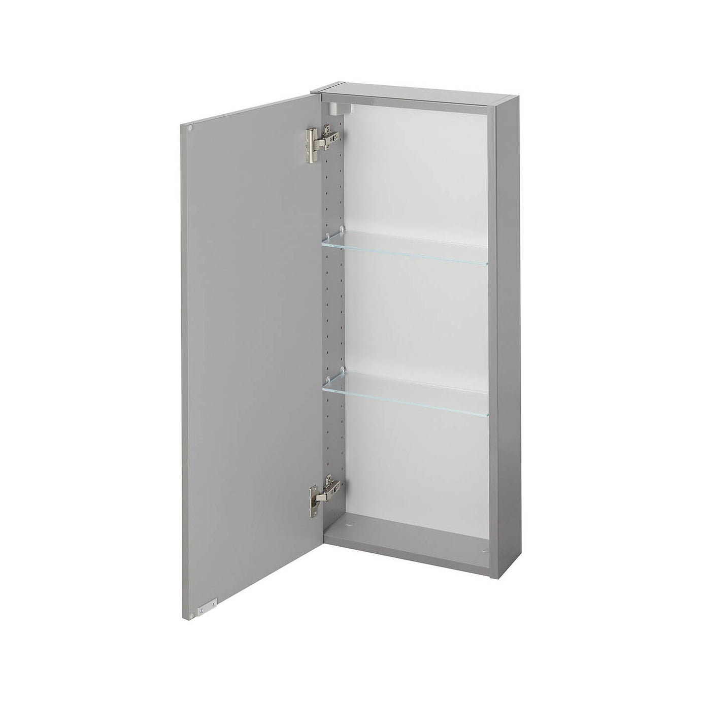 GoodHome Imandra Compact Gloss Anthracite Bathroom Single Wall cabinet (H)90cm (W)4cm - Image 5