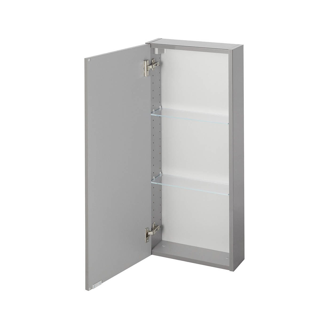 GoodHome Imandra Compact Gloss Anthracite Bathroom Single Wall cabinet (H)90cm (W)4cm - Image 5