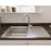 Kitchen Sink 1 Bowl Stainless Steel Reversible Drainer Rectangular Modern - Image 1