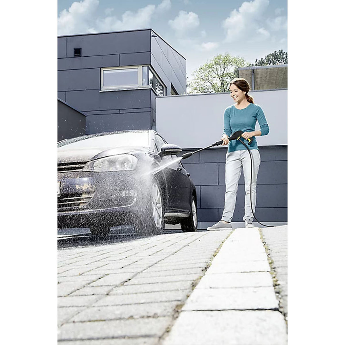 Karcher K2 Pressure Washer Power Control 1400W Patio Garden Car Jet Wash - Image 3