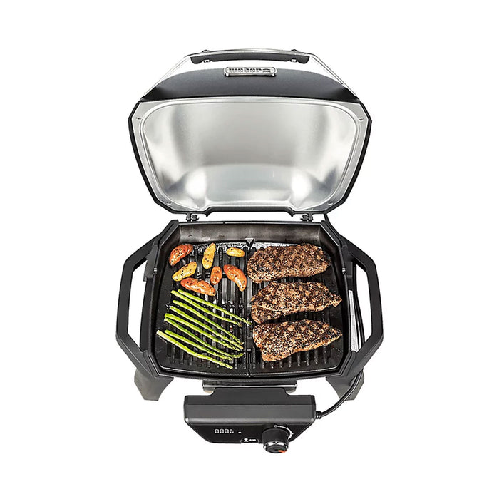 Weber Electric Grill Pulse 1000 BBQ Small Compact Mini For Balconies With Lid - Image 3