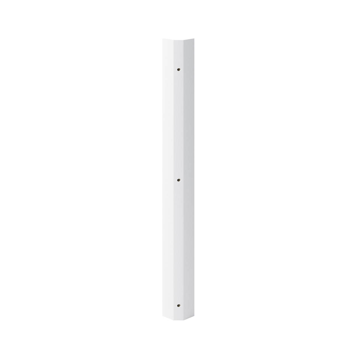 Kitchen Corner Post Gloss MDF Light Grey Standard Contemporary (W)59mm - Image 3
