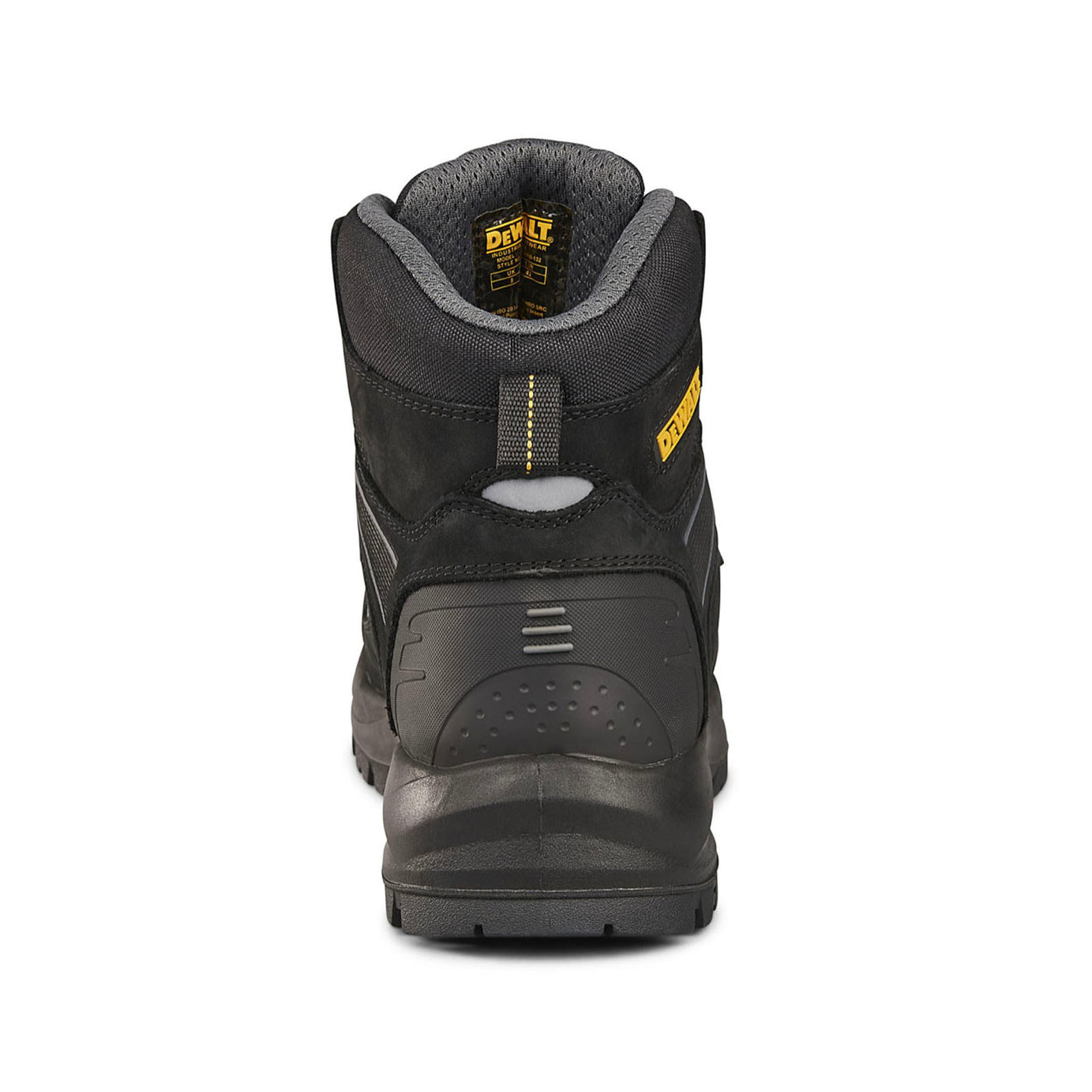DeWalt Safety Boots Mens Wide Fit Black Waterproof Work Shoes Steel Toe Size 8 - Image 3