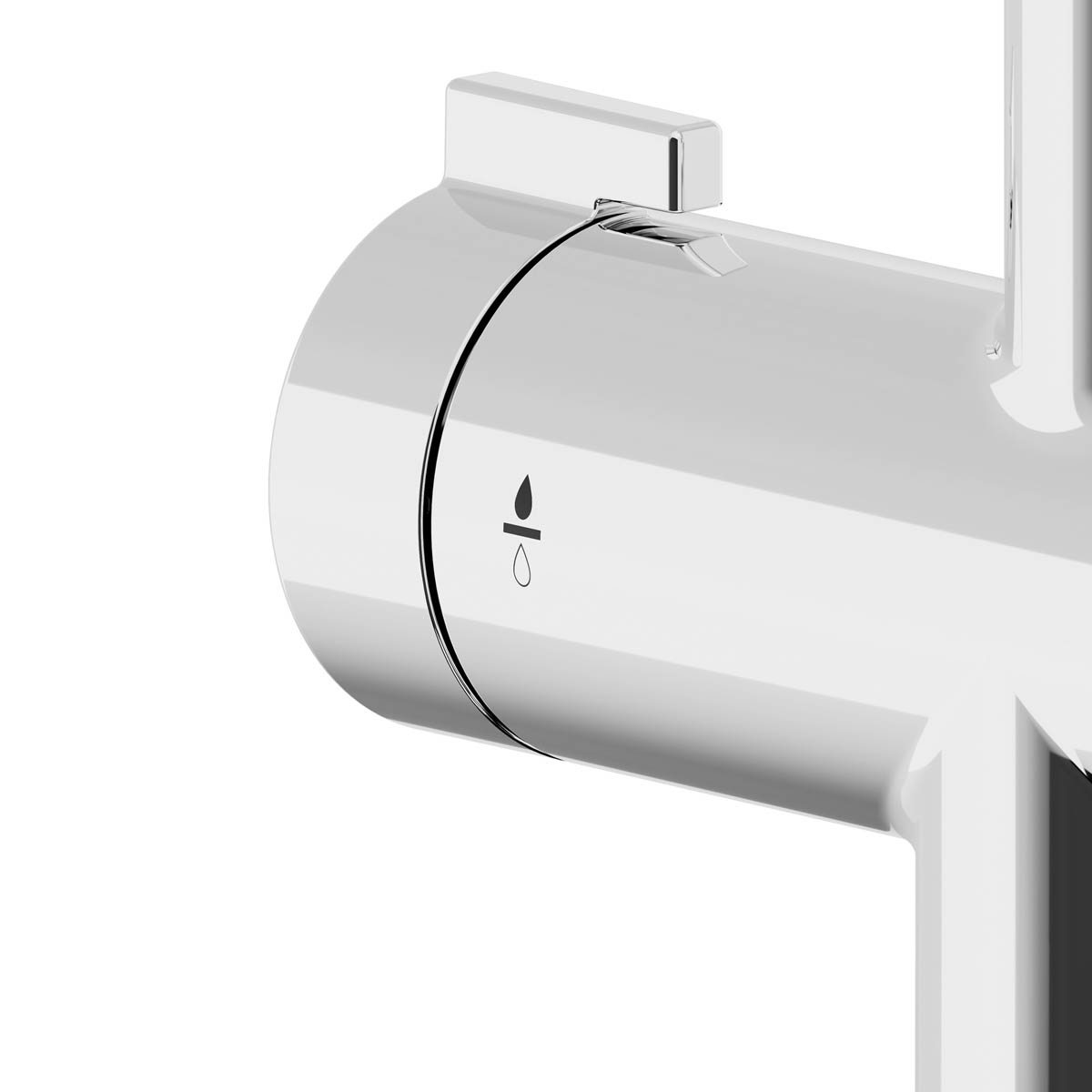 Filter Kitchen Tap Mixer Chrome Single Lever Ceramic Cartridge Modern Faucet - Image 3