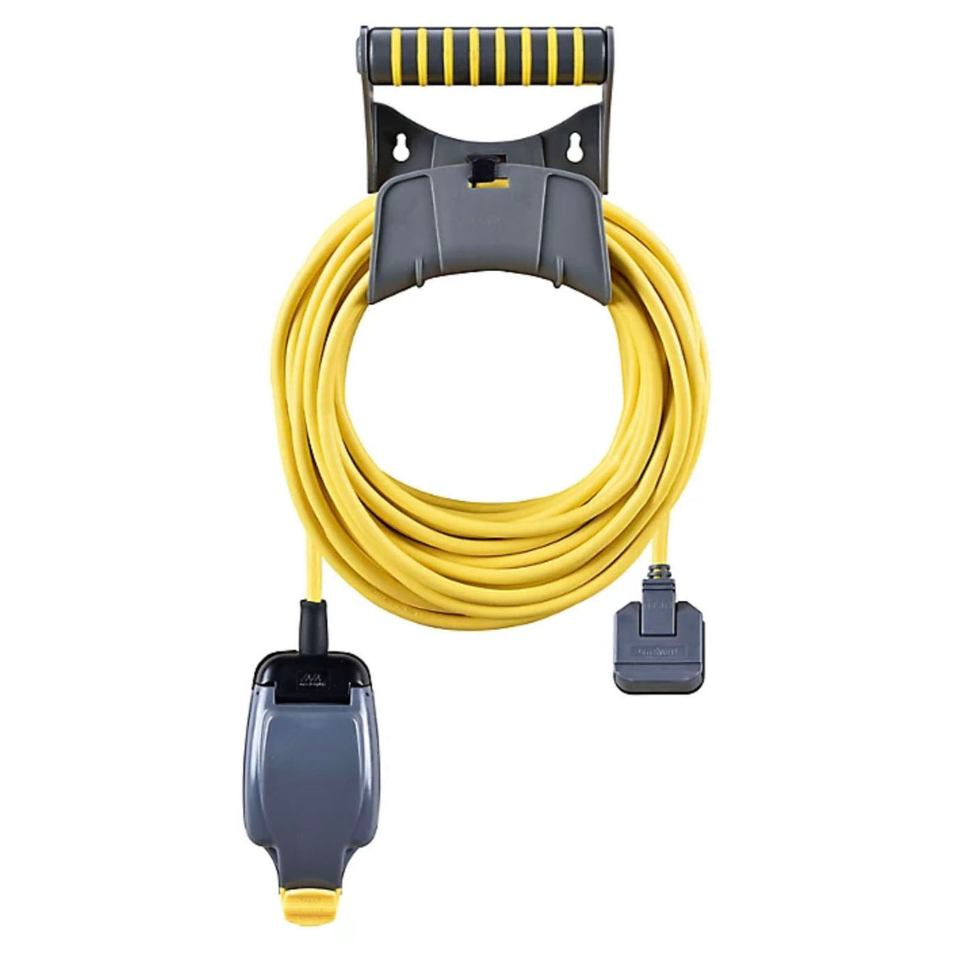 Masterplug Extension Lead 1 Socket 240V IP54 Water Resistant 13A Cable Tidy 15m - Image 2