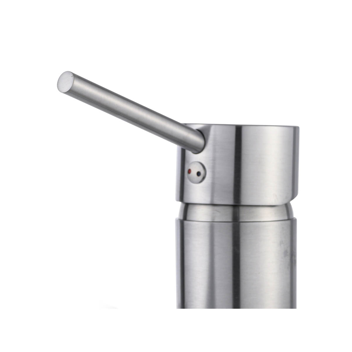 Kitchen Pull-Out Mixer Tap Brass Stainless Steel Effect Single Lever Modern - Image 6