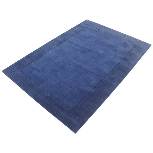 Colour block Navy Block Medium Rug, (L)170cm x (W)120cm - Image 1