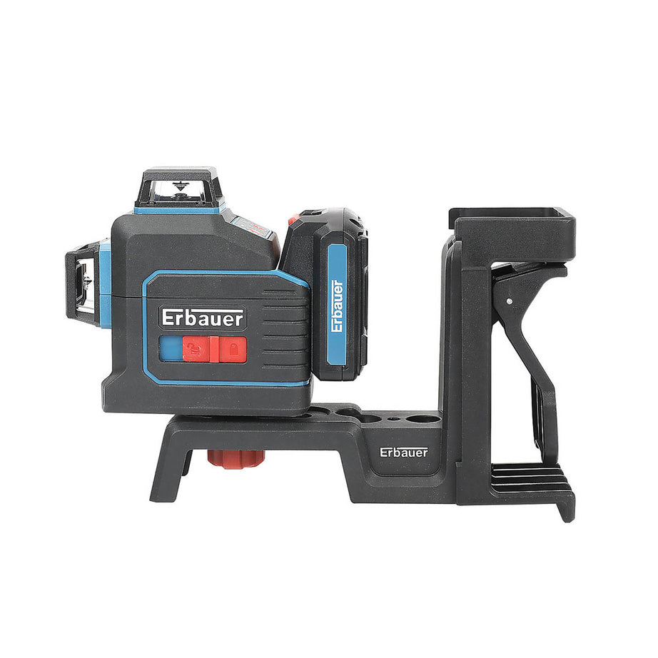 Erbauer Laser Level Cross Line Self Levelling Green Compact 25m Carry Case - Image 6