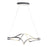 Ceiling Light Pendant LED Silver Adjustable Height Modern Stylish Warm White - Image 1