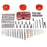 Black+Decker Screwdriver Bit Set 304 Pieces Accessory Kit Round Mixed Drill HSS - Image 3