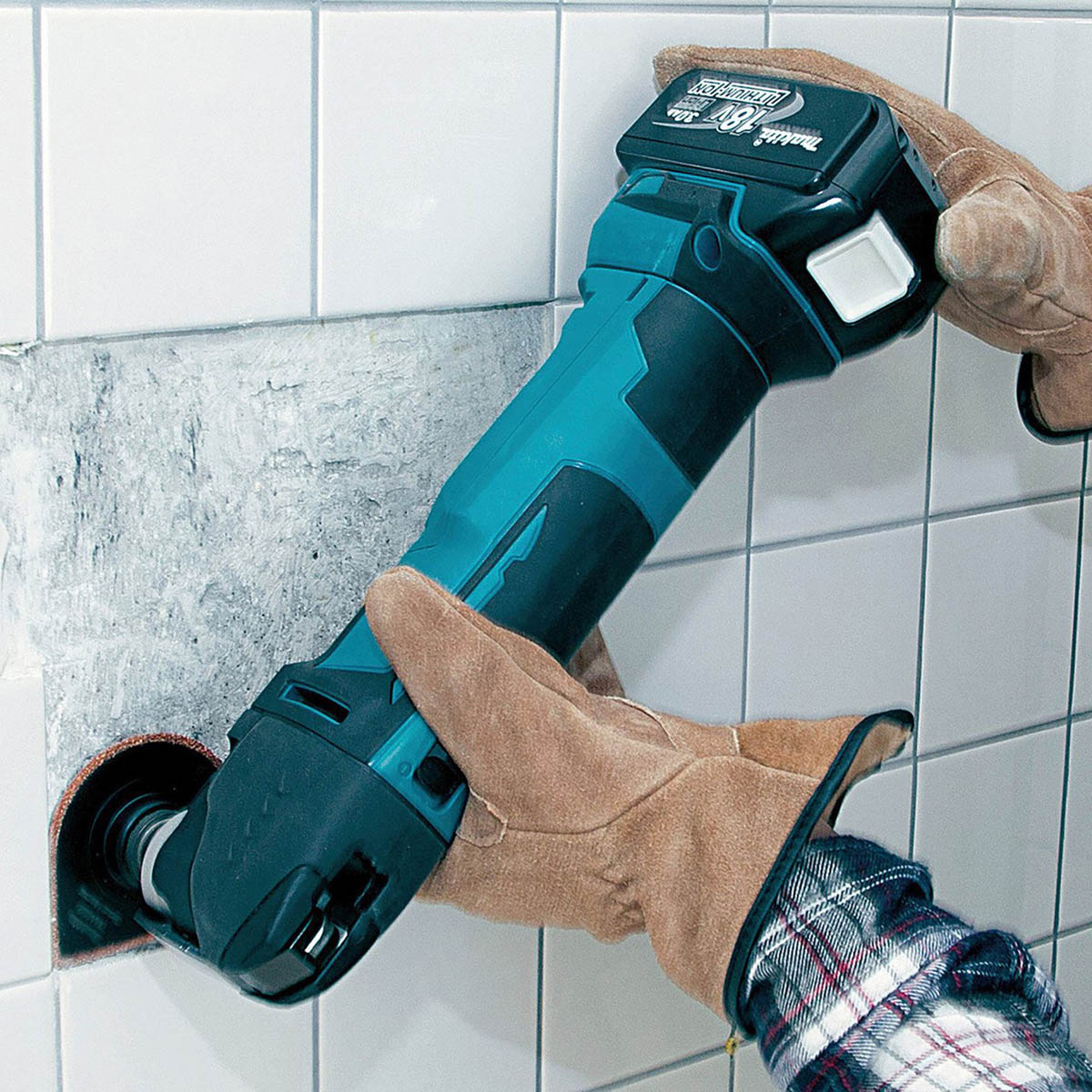 Makita Multi Tool Cordless 18V Li-Ion DTM51Z Compact Variable Speed Body Only - Image 4