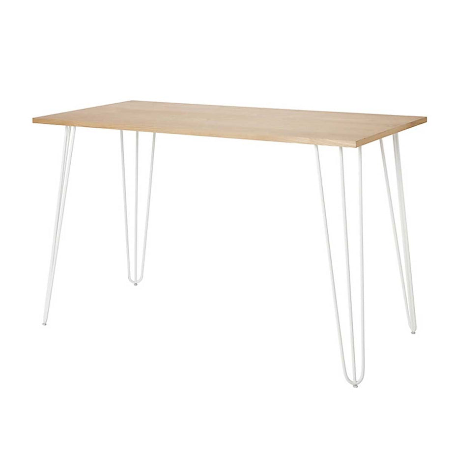 Computer Desk Industrial Office Furniture Modern Wood Oak Effect H73 W120 D60cm - Image 3