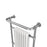 Towel Rail Radiator Curved Mild Steel Bathroom Warmer Vertical (H)95.2x(W)65.9cm - Image 4