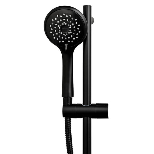 Triton Shower Head Kit Stainless Steel Matt Black 5 Spray Pattern Wall Mounted - Image 1