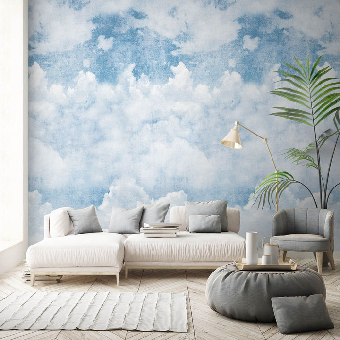 Grandeco Blue Cloud Matt Mural - Image 3