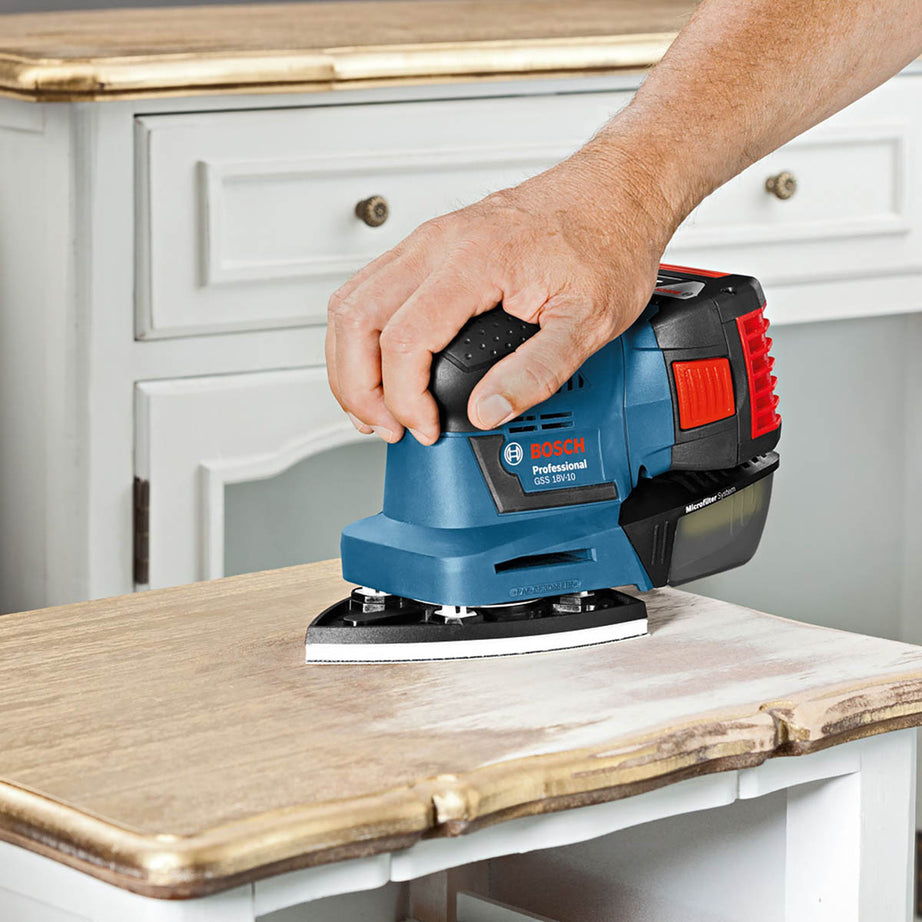Bosch Sheet Sander Cordless 18V Li-Ion GSS18V-10 Variable Speed Body Only - Image 2