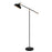 Floor Lamp Matt Black E27 In-Line Foot Switch Standing Home Lounge Light - Image 2