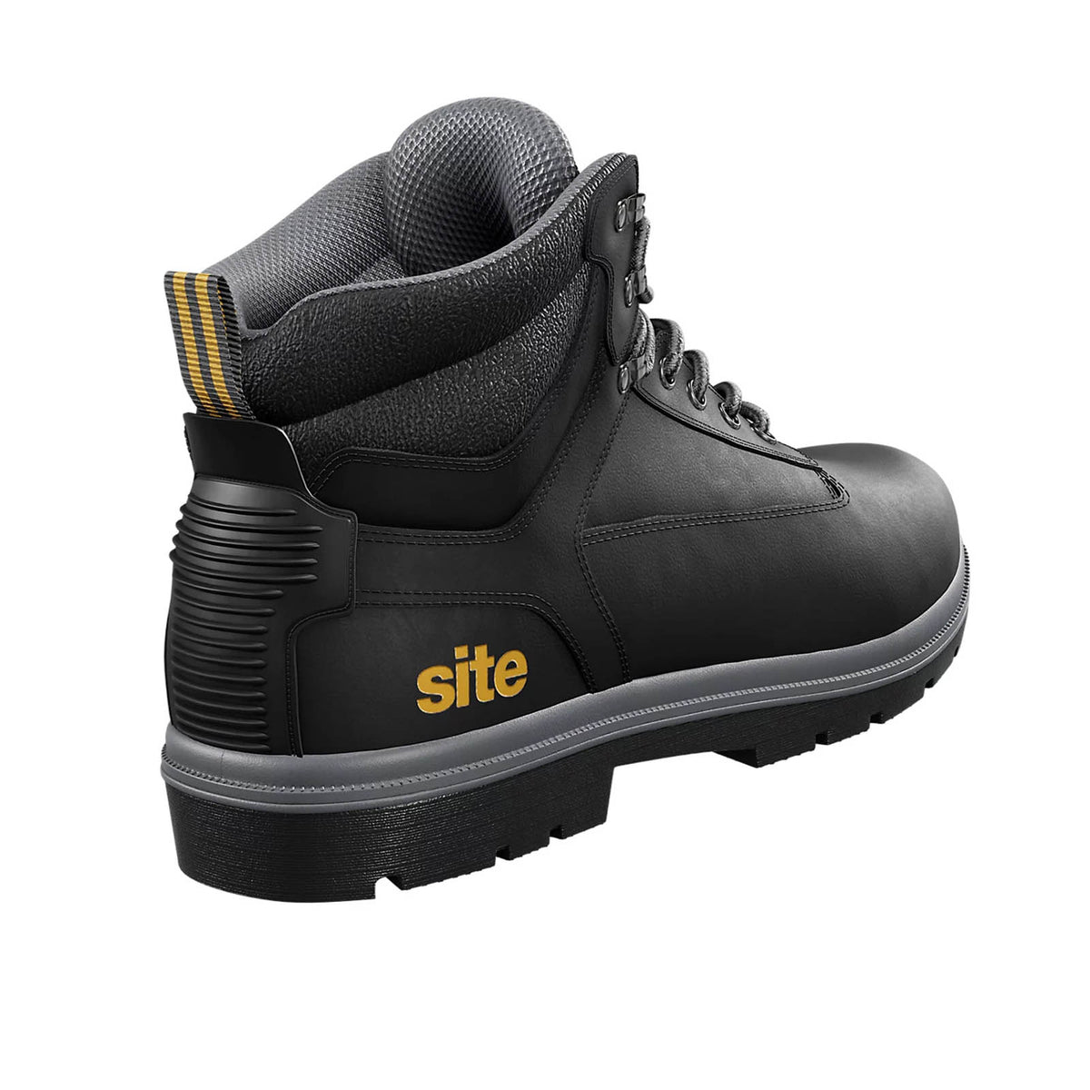 Site Safety Boots Black S1P Steel Toe Oil Resistant Size 9 Marble 2.0 - Image 4