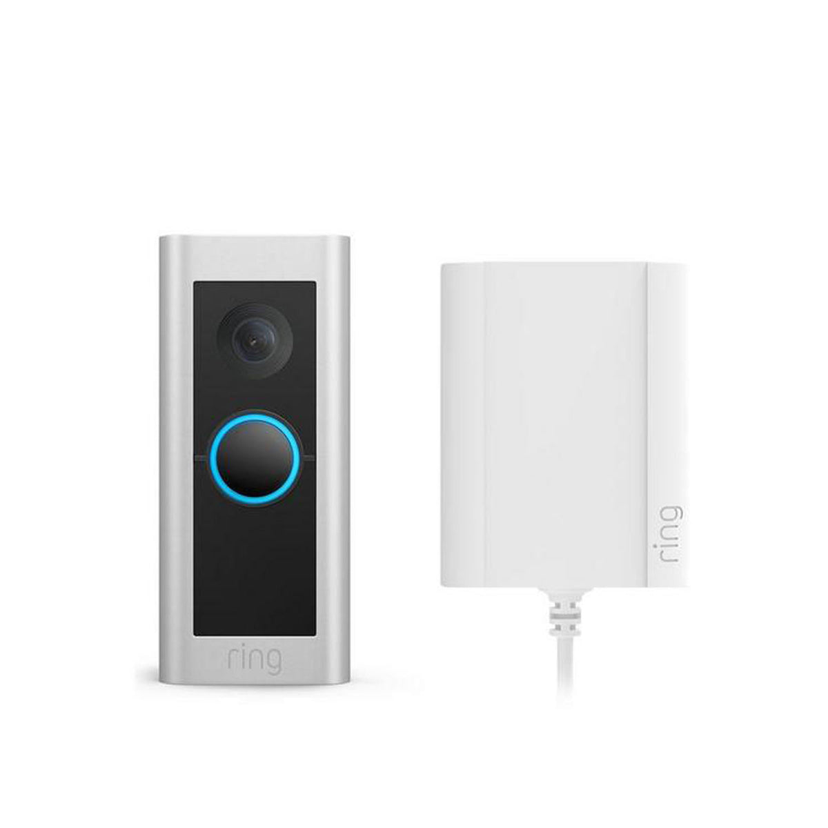Ring Video Doorbell Pro 2 Plug-In Adapter WiFi Motion Detection - Image 1