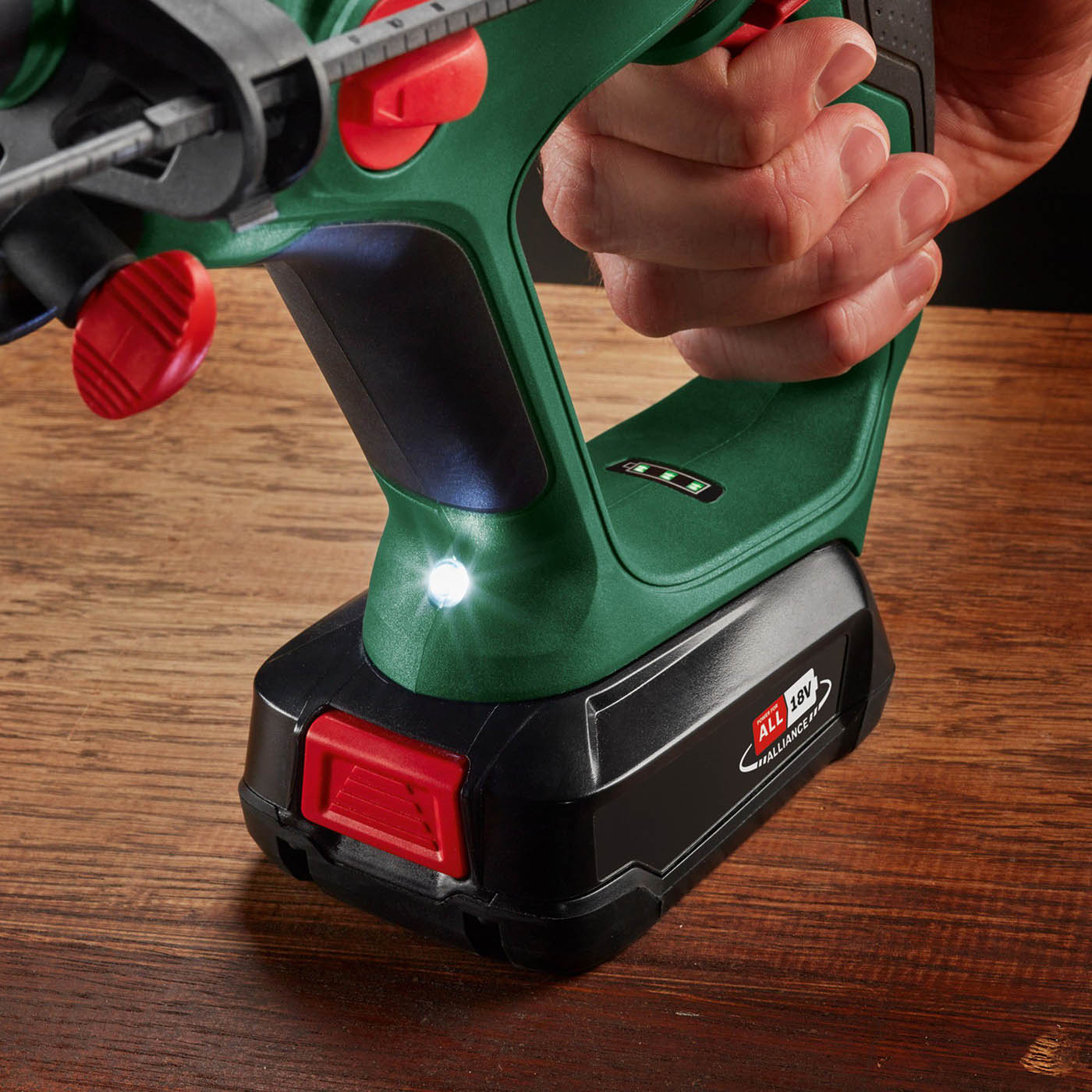 Bosch 18V Power for all Replaceable carbon brushed Cordless SDS+ drill (Bare Tool) - UniversalHammer 18V - Image 4
