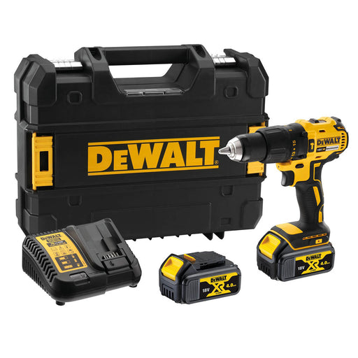 DeWalt Combi Drill Cordless 18V 2x4Ah Li-ion DCD778M2T-GB Brushless Compact - Image 1