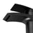 Bathroom Basin Tap Mixer Tall Matt Black Single Lever Waterfall Spout Modern - Image 4