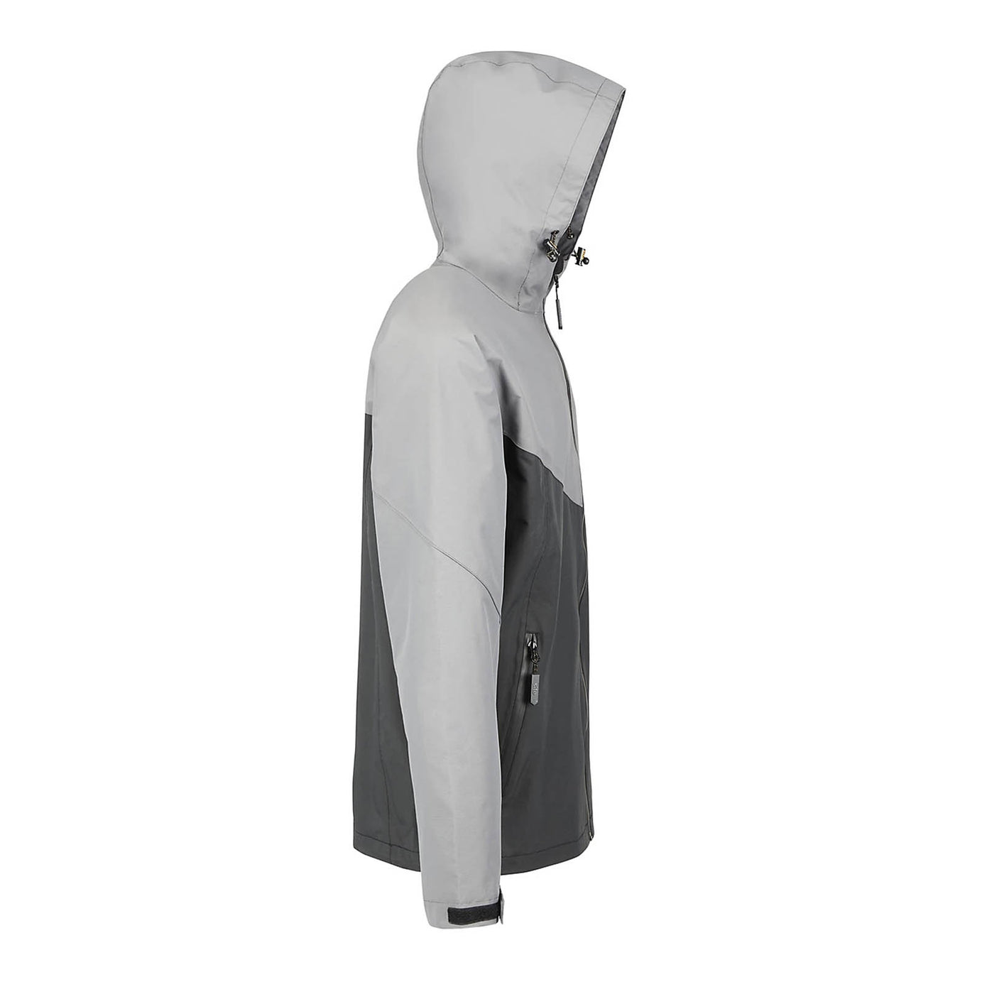 Site Work Jacket Black Grey Medium Hooded Heavy Duty Workwear Messner - Image 5