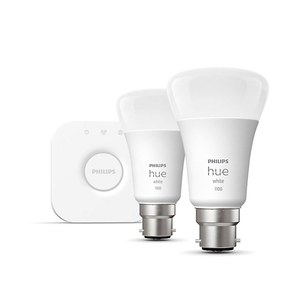 Philips Lighting Starter Kit Non Dimmable Smart B22 LED Cool And warm White A60 - Image 1